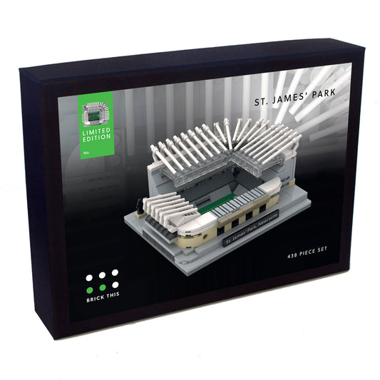 Custom Lego kit of St James Park