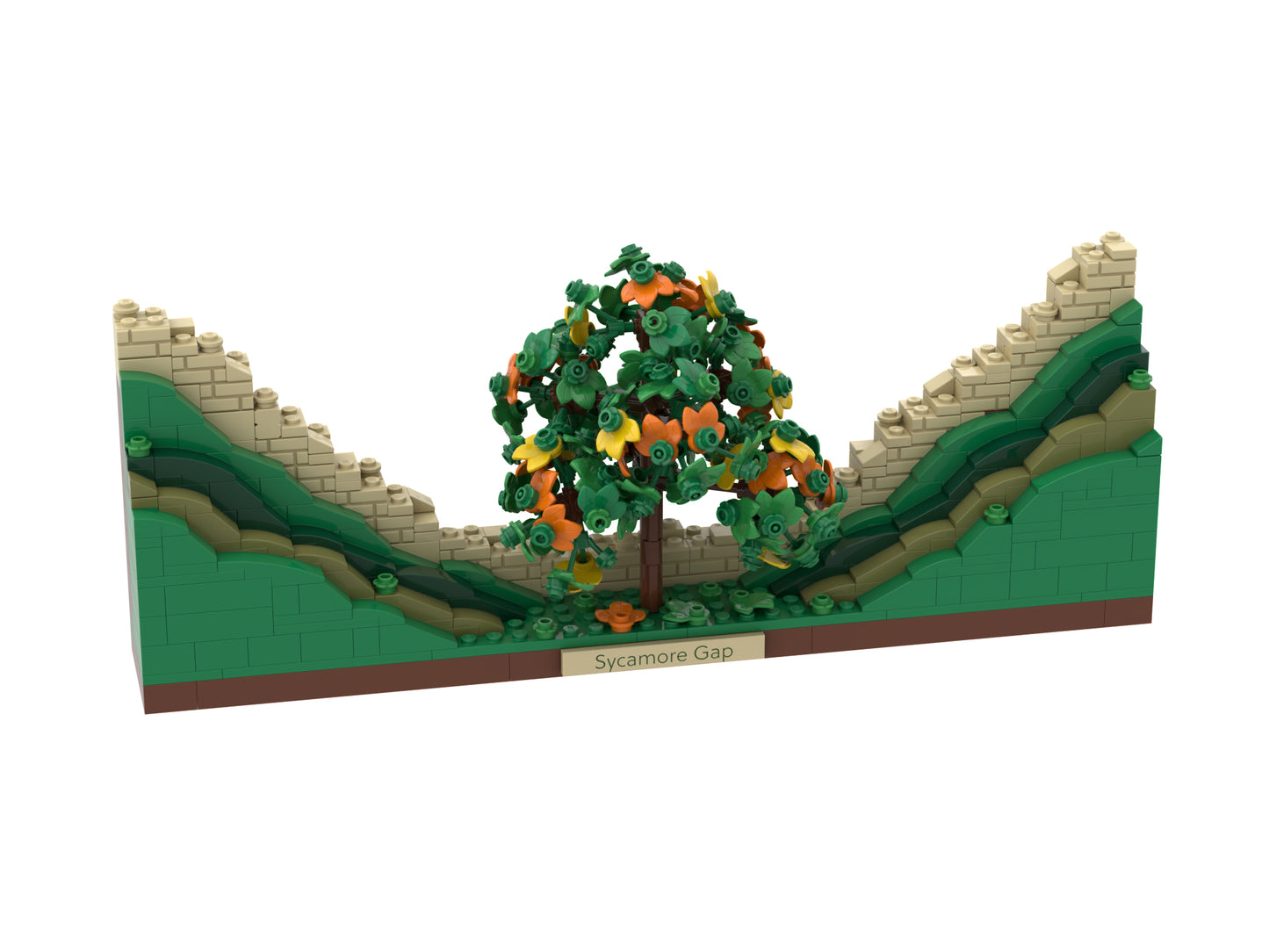 Sycamore Gap LEGO kit