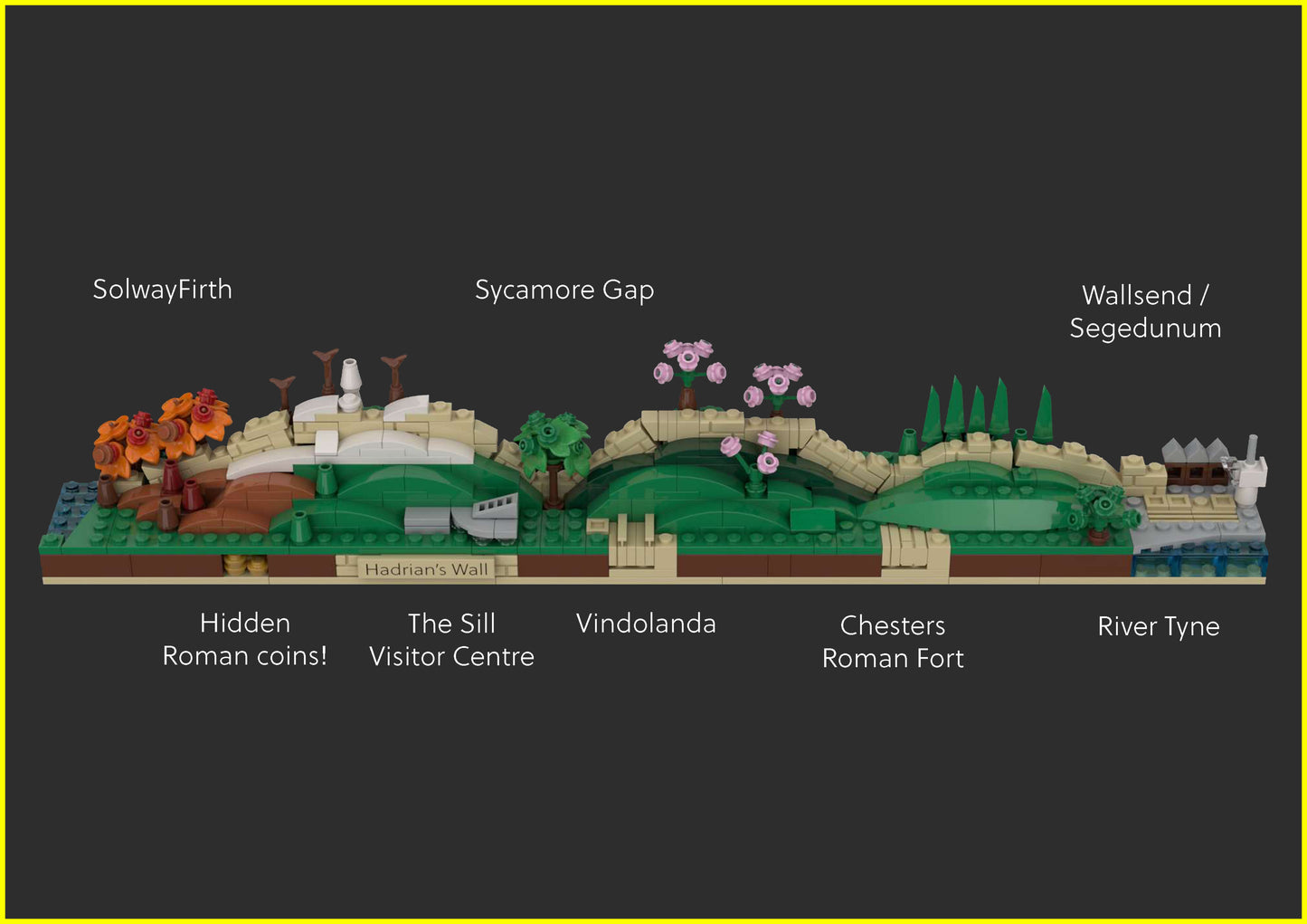 Hadrians-Wall-LEGO-model