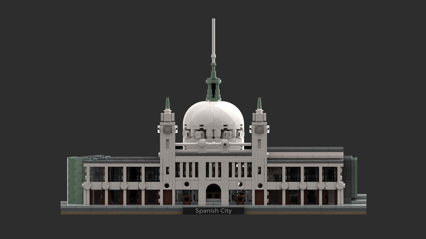 Spanish-City-LEGO-set-model