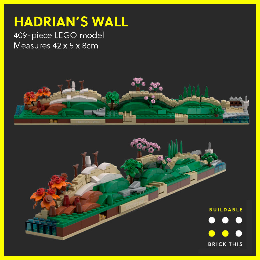Hadrian's Wall - instructions only - Brick This