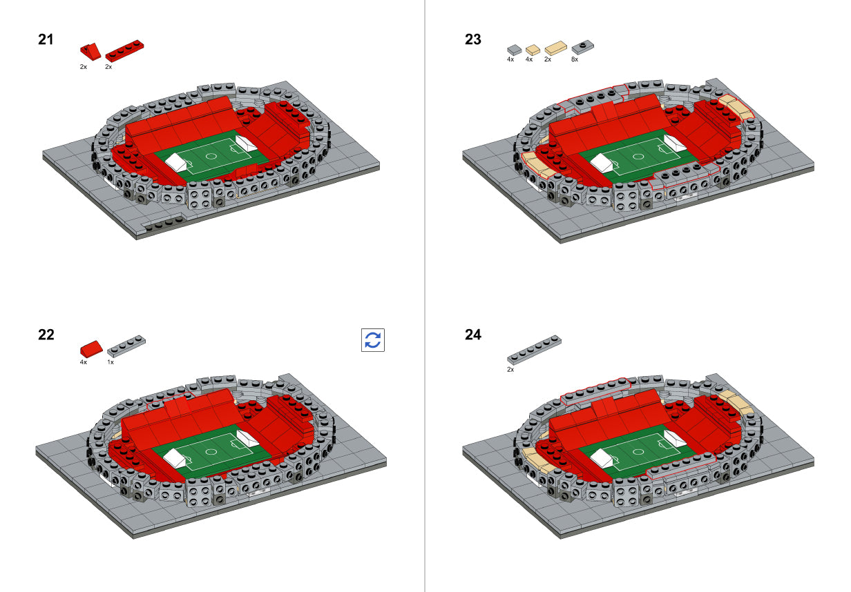 Arsenal Emirates Stadium Lego Football Stadium Arsenal Football