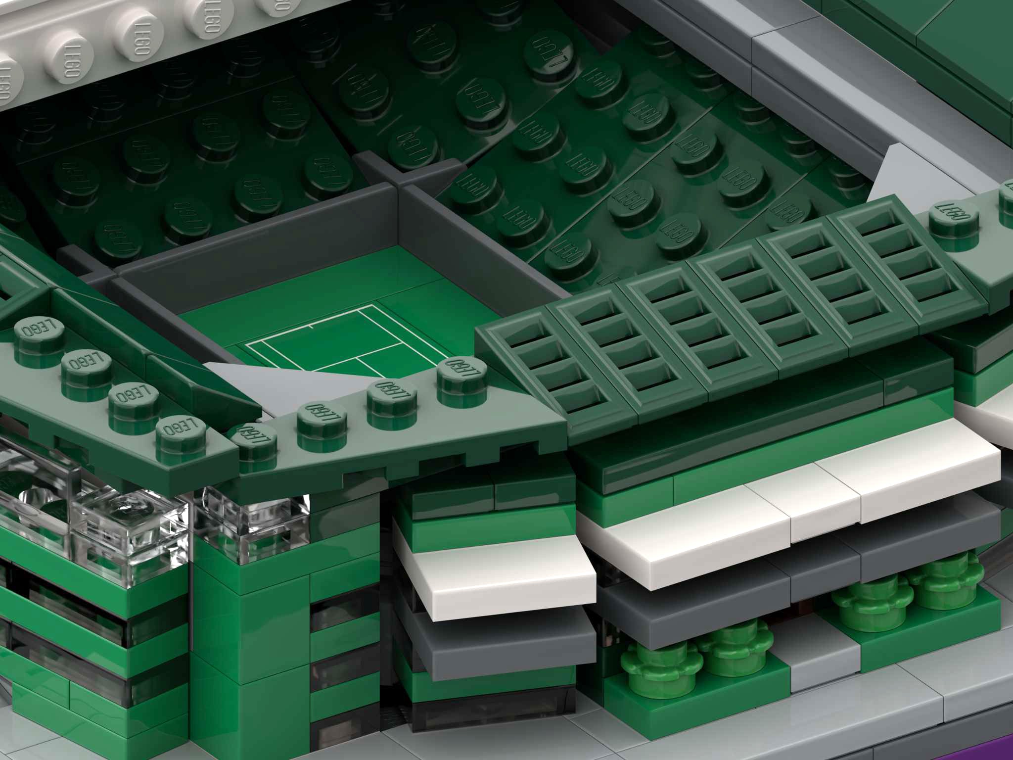 Centre Court set